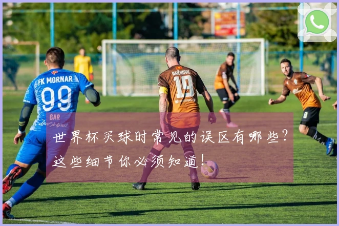 世界杯买球时常见的误区有哪些？这些细节你必须知道！